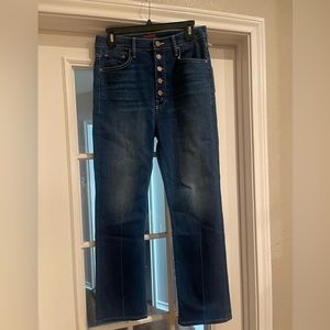 New MOTHER the pixie rider ankle jeans size 31